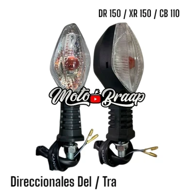PL DR 150 / PL XR 150 L / PL XR 190 L Direccionales delanteras o traseras (par) IMDIR279 OKL