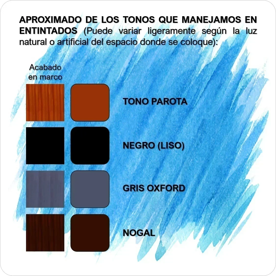 Espejo ONIX 200X85 EN COLORES VARIADOS 8