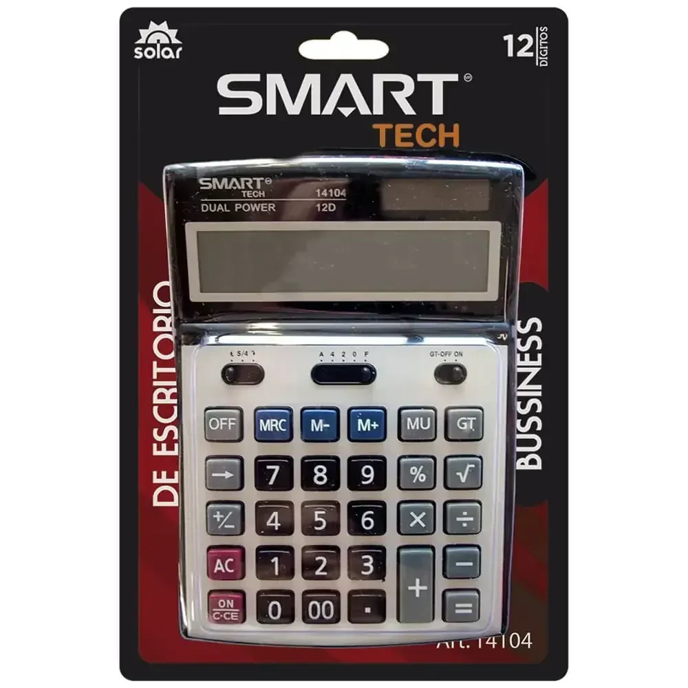 Calculadora smart escritorio 12 digitos 3