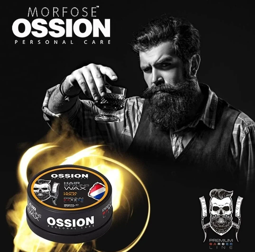 ossion cera cabello naranja