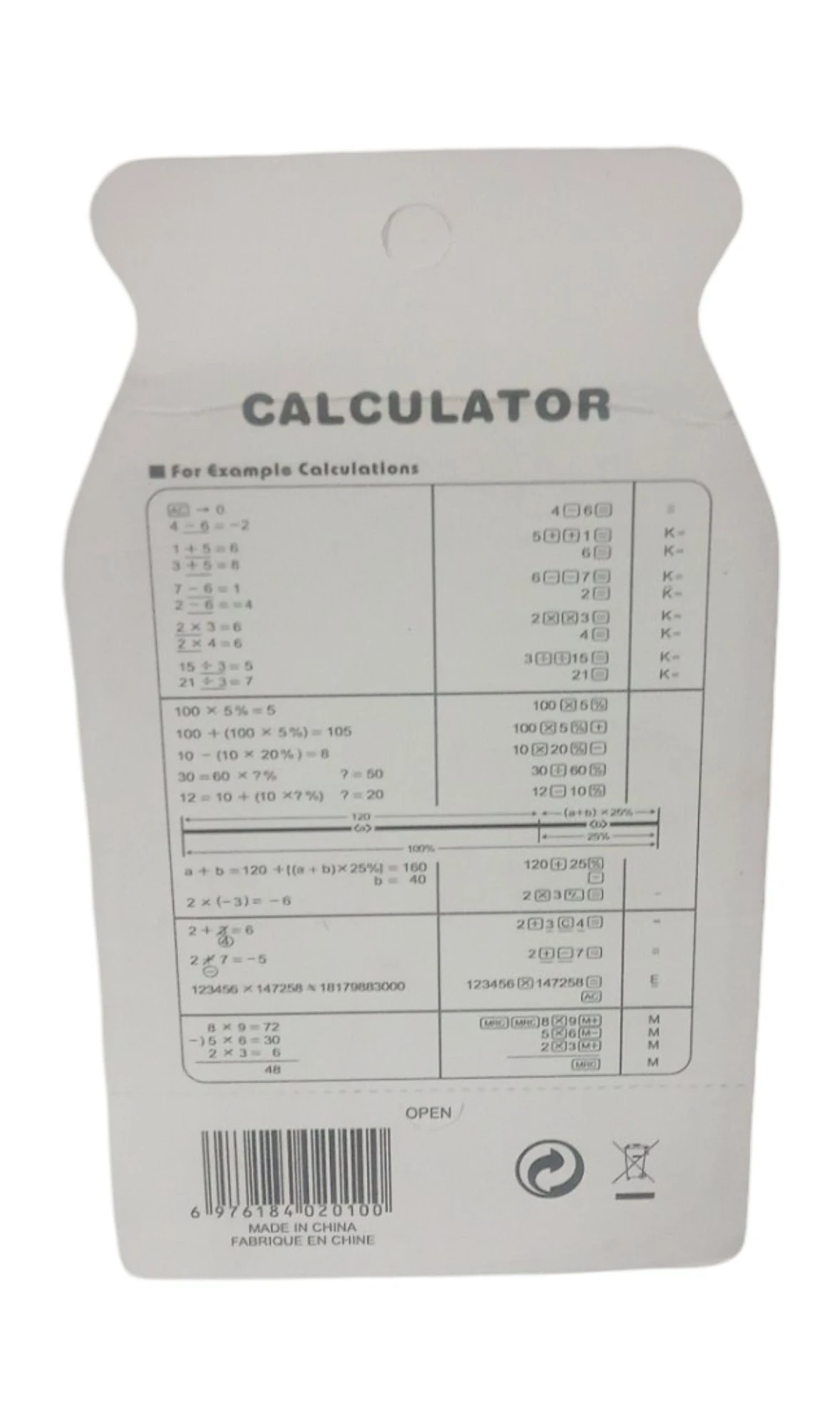 Calculadora kc-888c 2