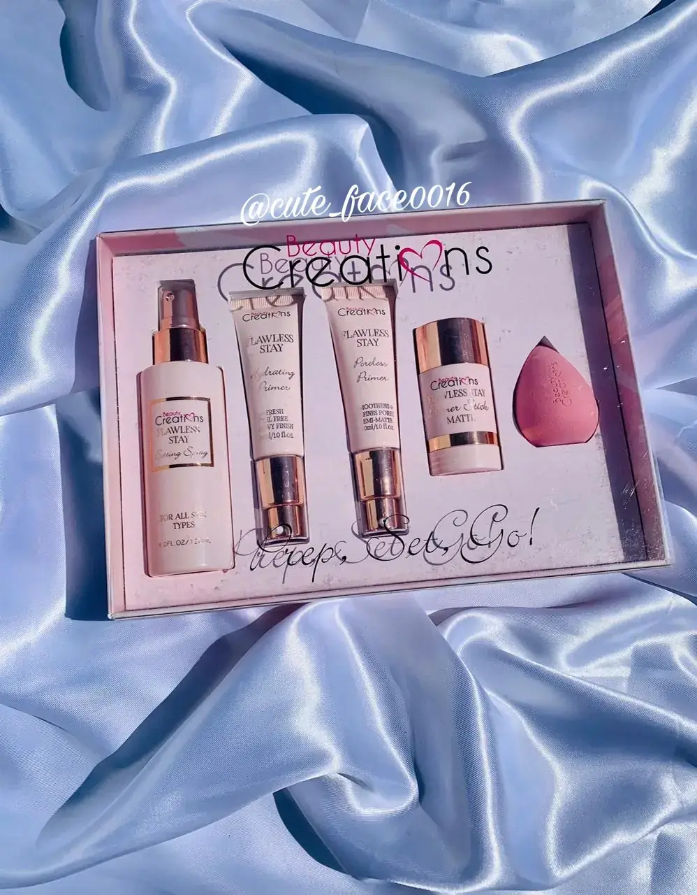 Set flawless Stay primer Beauty Creations