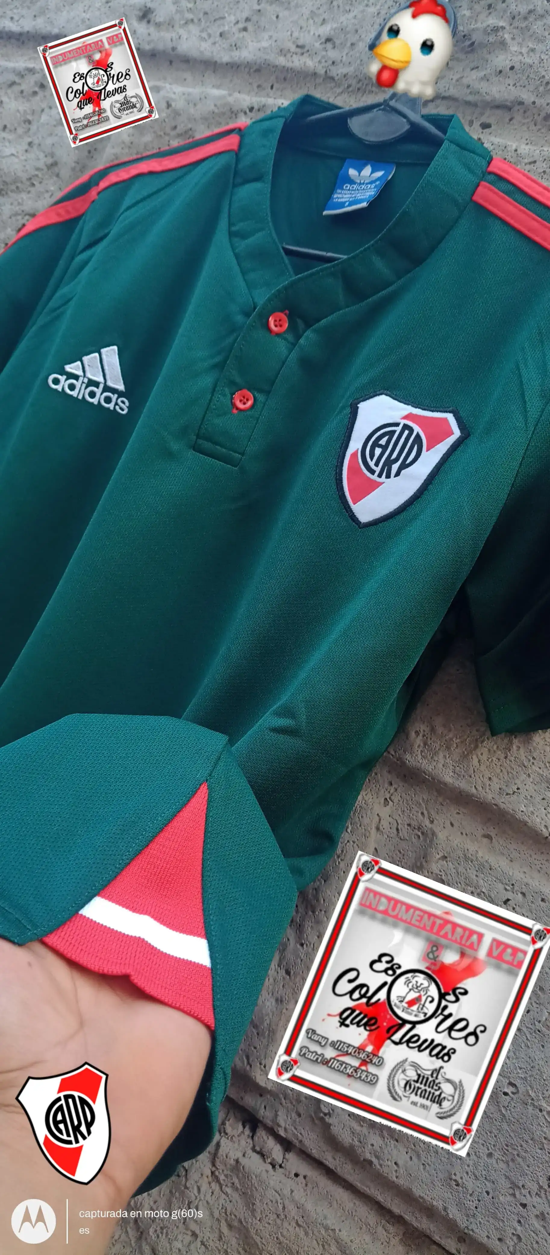 Conjunto de Chomba Cuello Mao Temp.2023 2