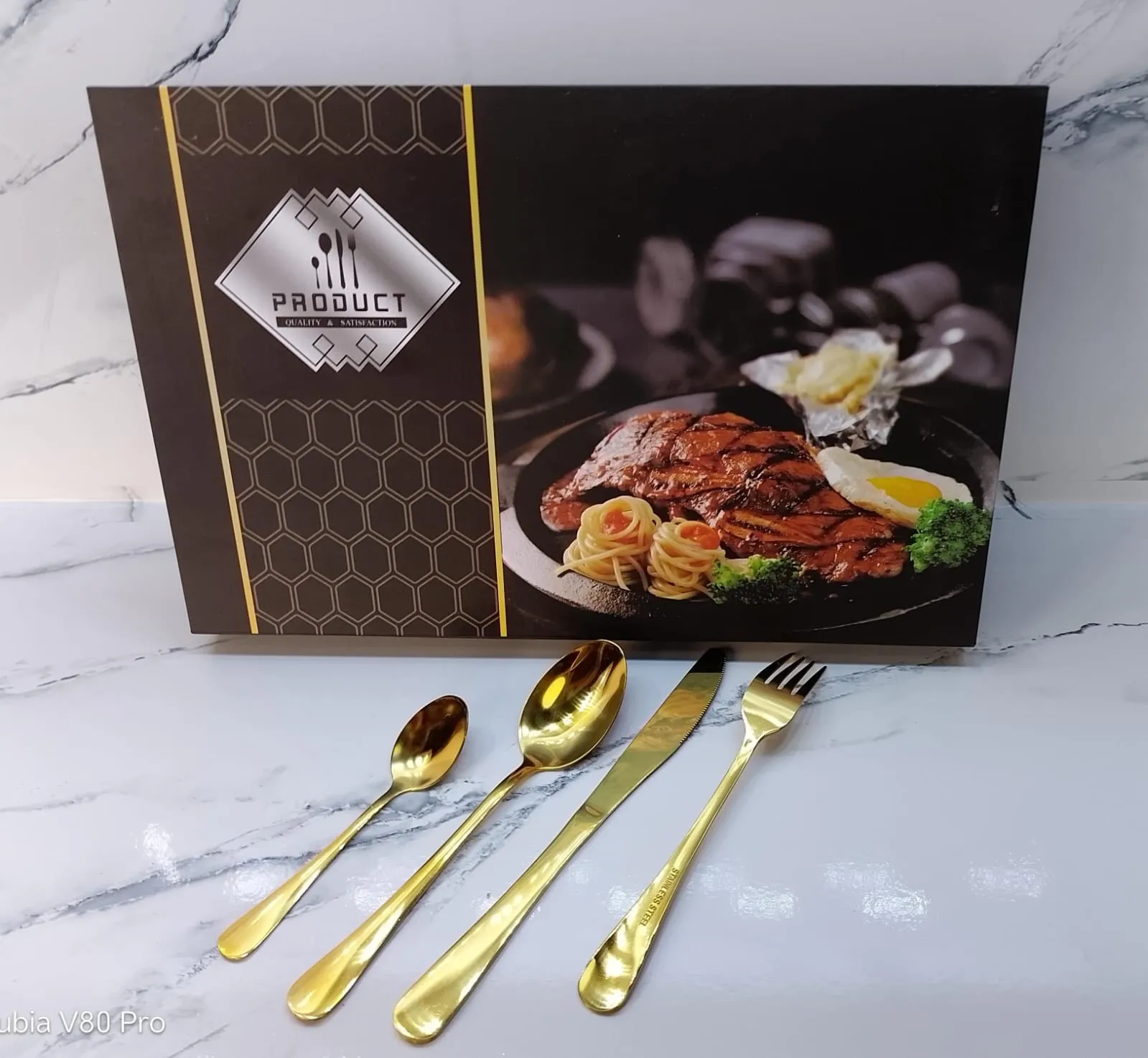 SET DE CUBIERTOS ALTA CALIDAD 