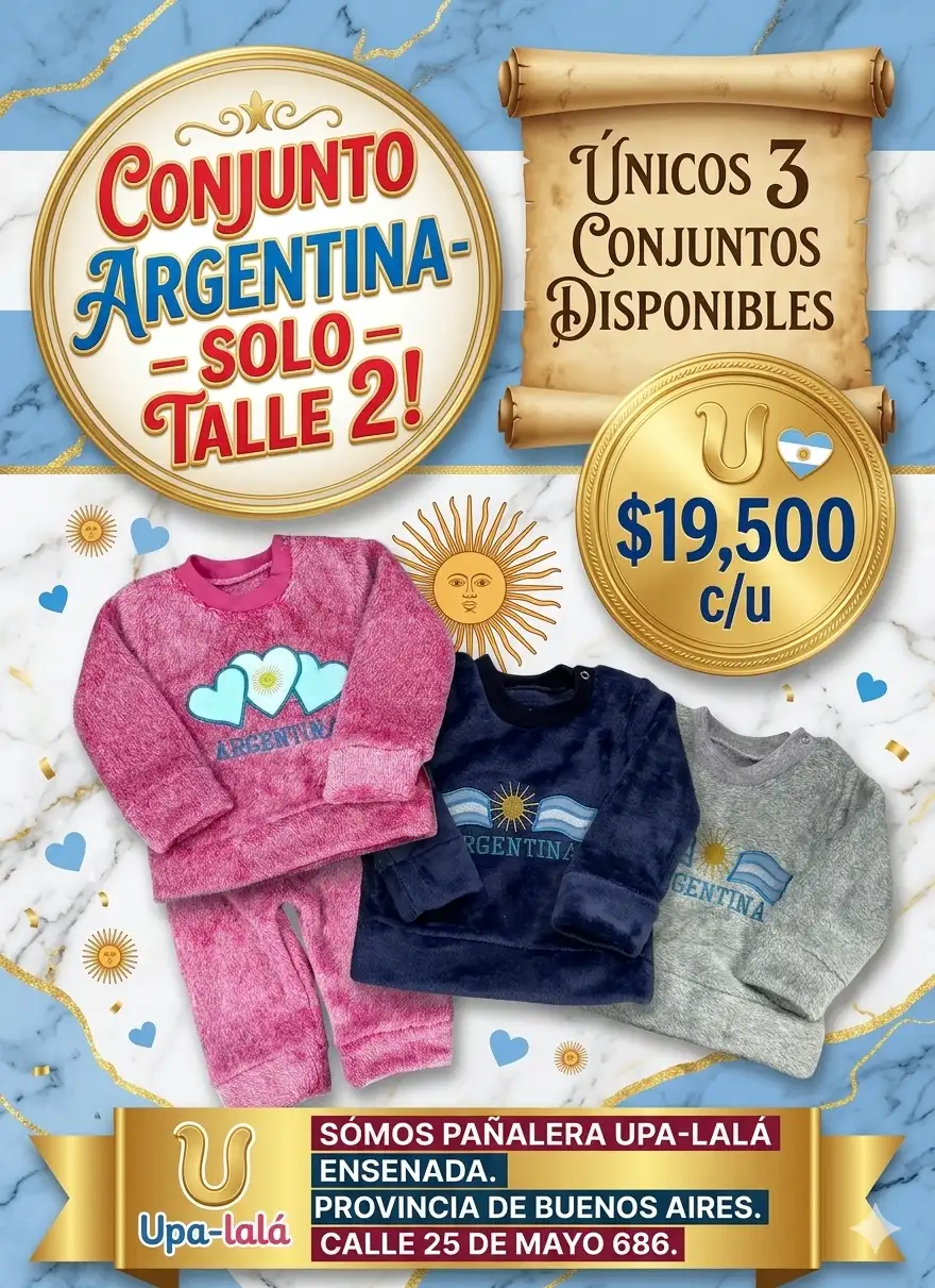 Conjunto de argentina T.2 3
