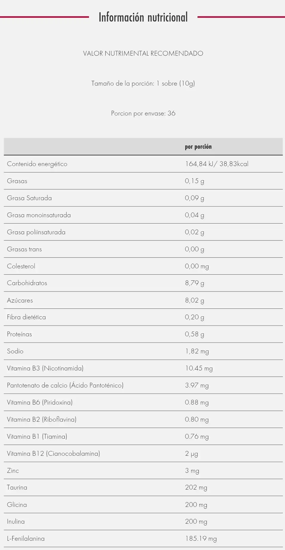 SUPERNOVA COLOSAL (120 sobres de 10 g c/u) 3