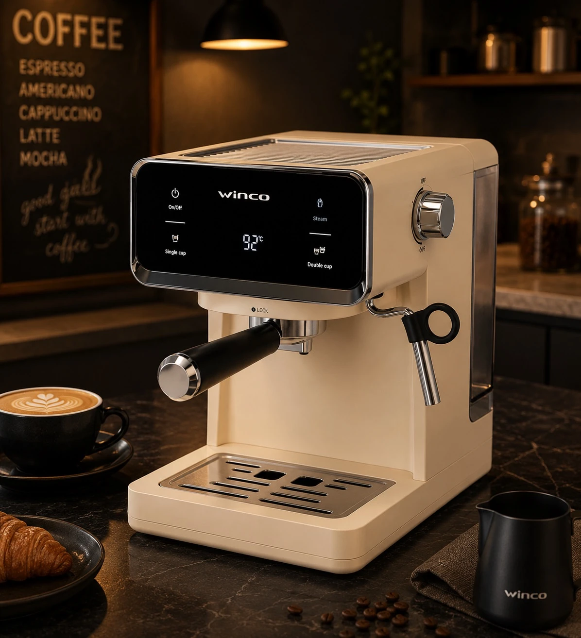 CAFETERA EXPRESS DIGITAL TOUCH 20 BAR