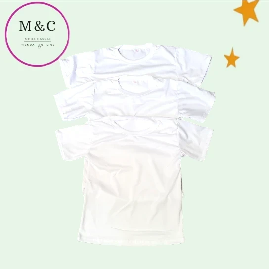 Playera niño lisa T-G