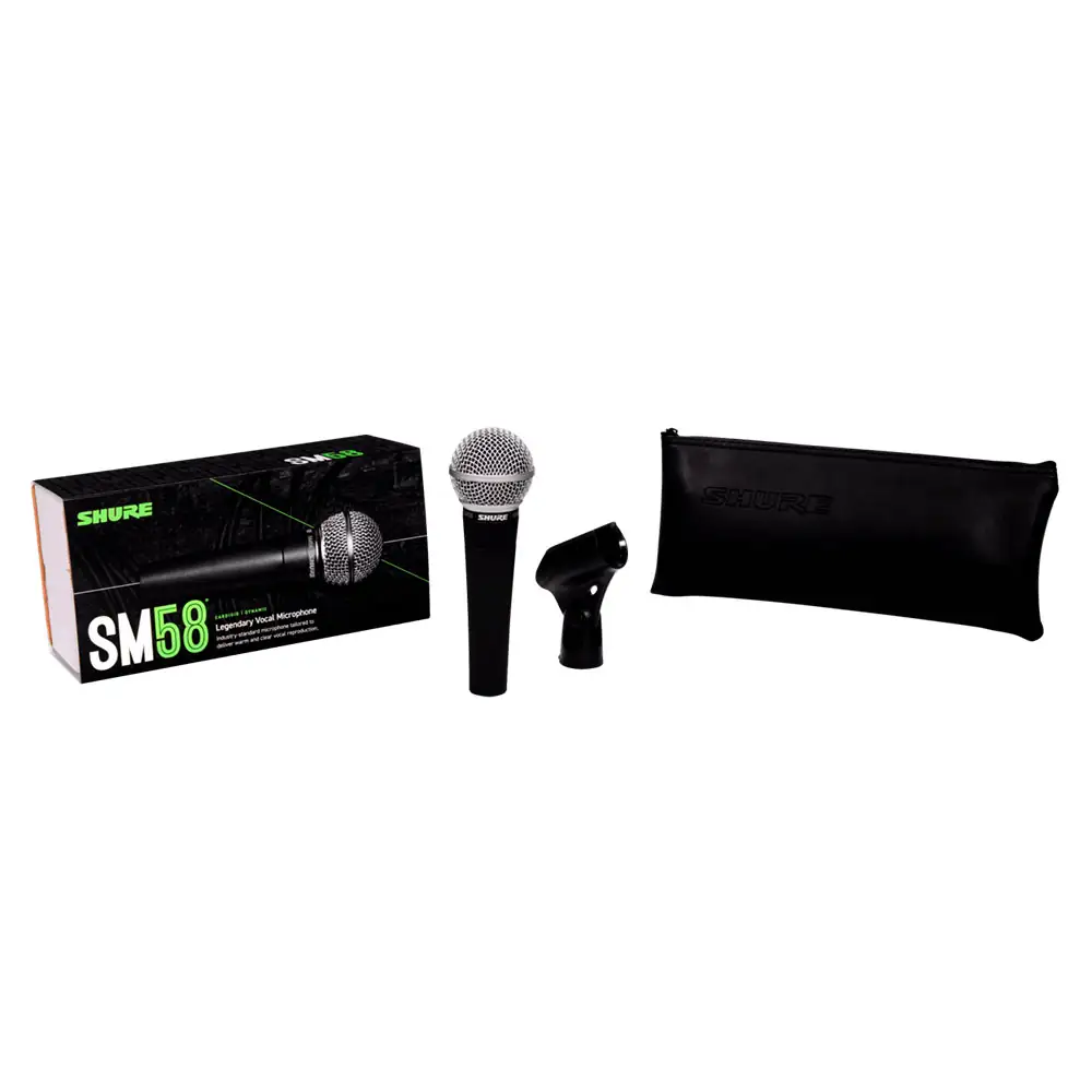 Shure SM58 Microfono Vocal Dinamico Cardioide 2