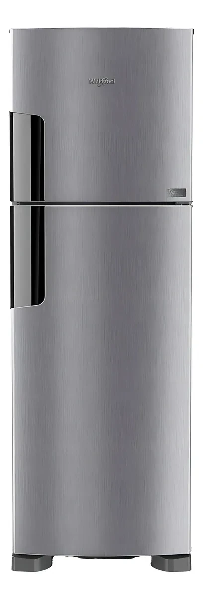 Heladera Whirlpool Inverter Top Mount No Frost Inox 386L Color Inoxidable WRM42HK
