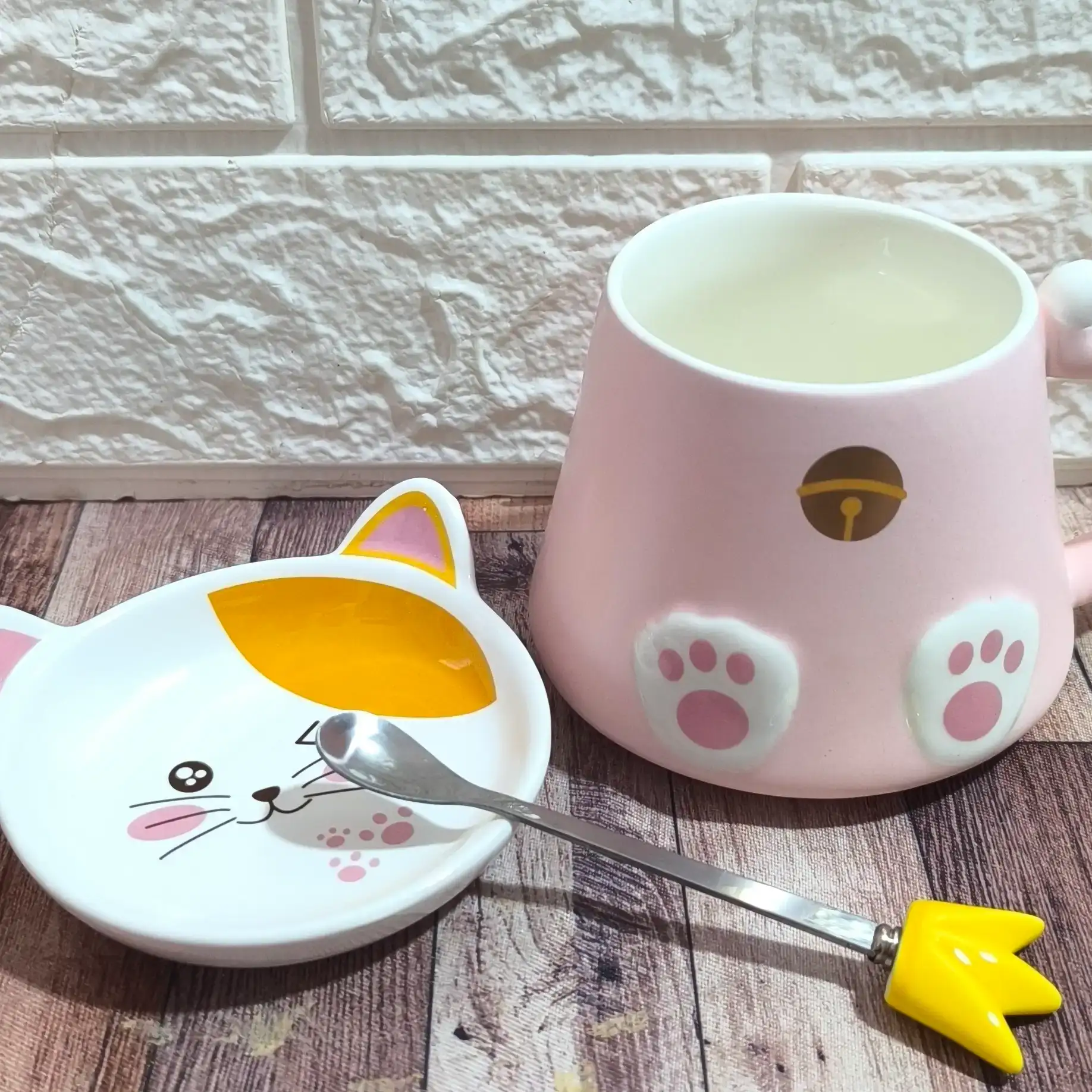 Taza Gatito con posa saquito/tapa 2