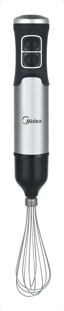 LICUADORA DE MANO MIXER MIDEA HB-1100X2AR1 NEGRO Y ACERO INOXIDABLE 220V 50 Hz 850W 3