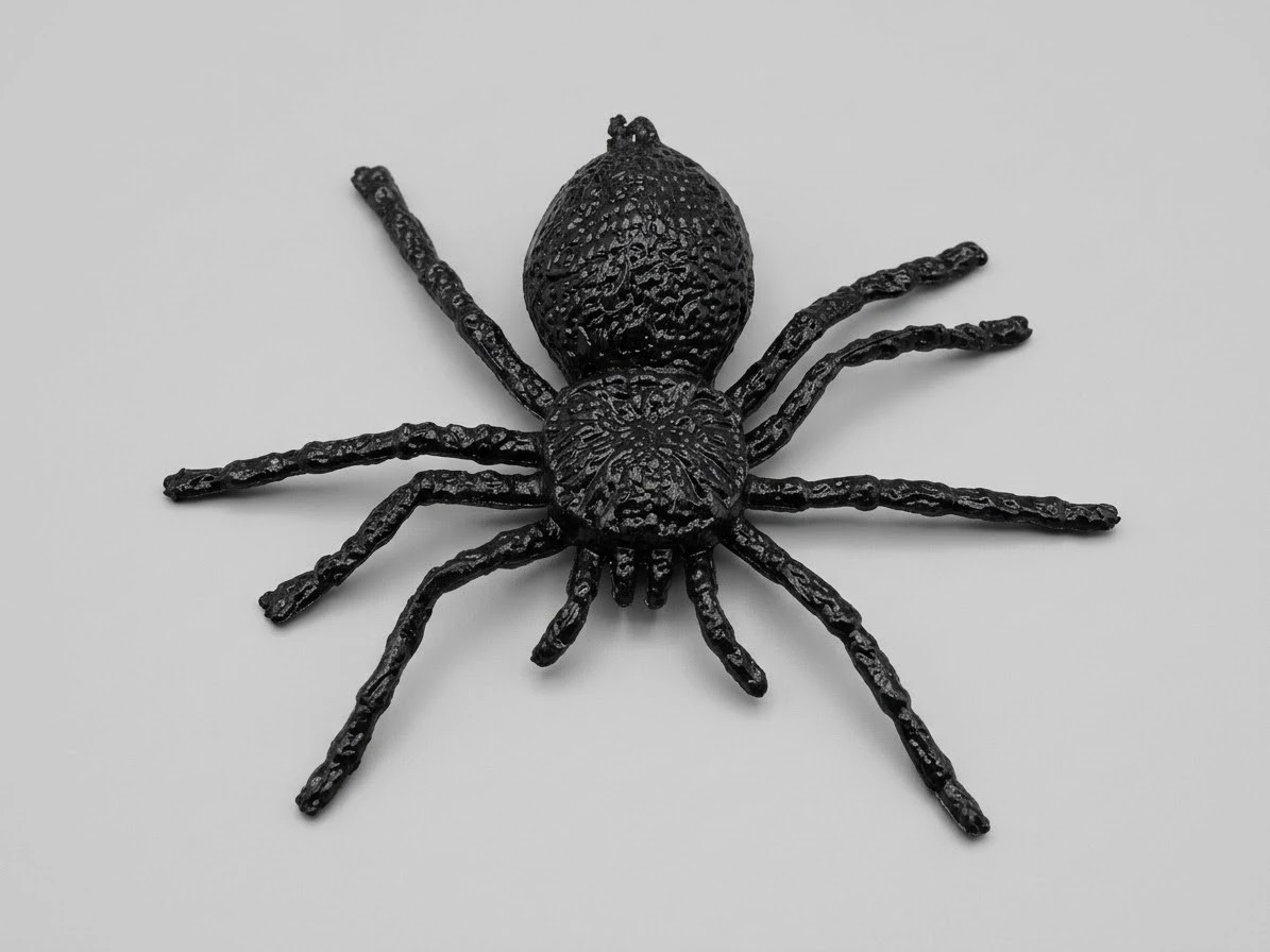 Araña de silicona 6cm 