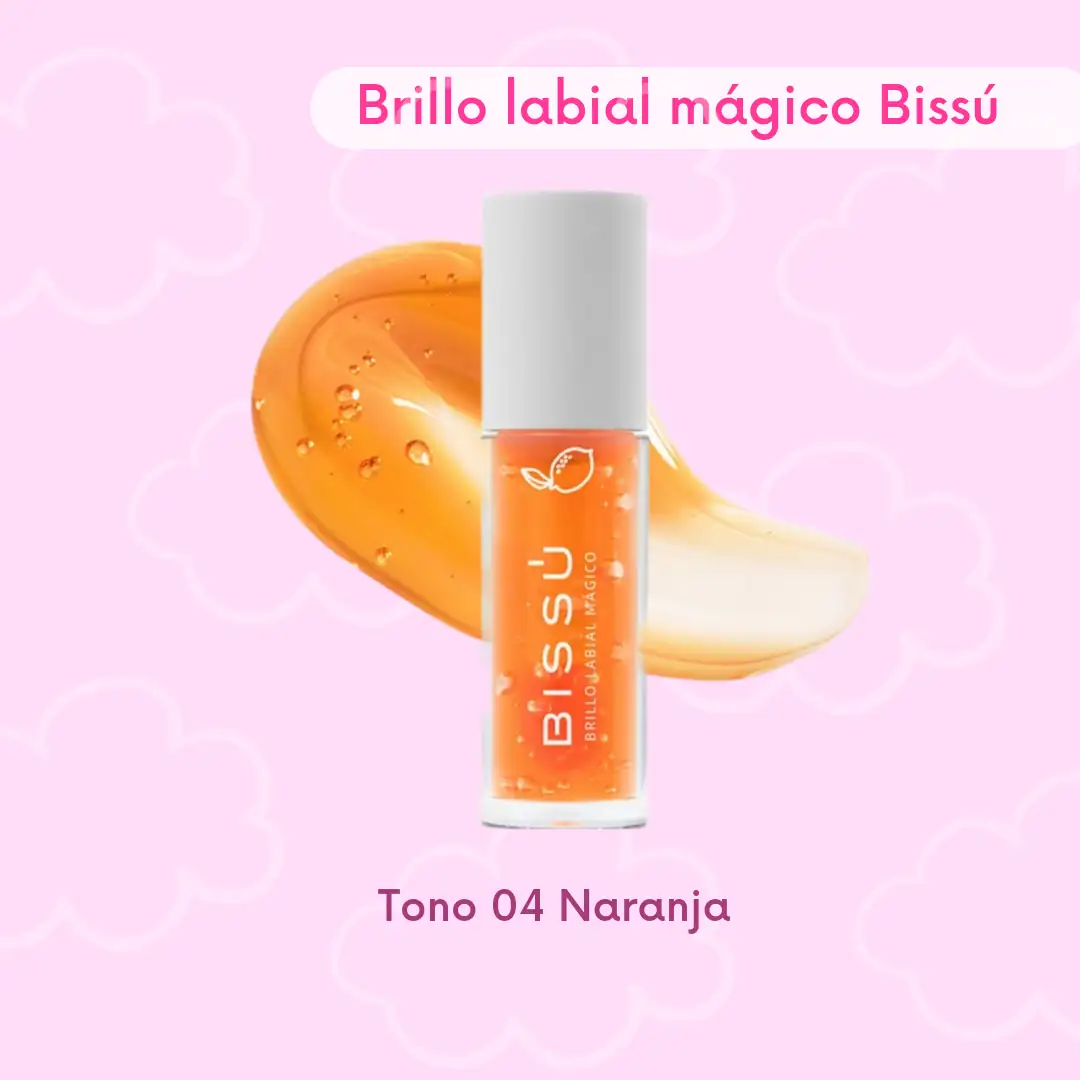 Brillo labial mágico Bissú tono 04 Naranja 