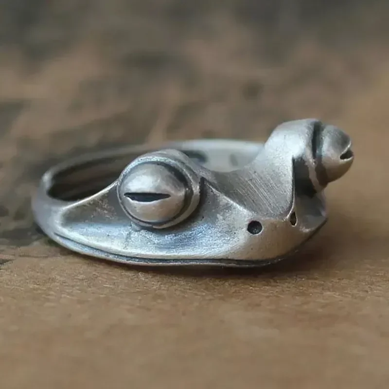 ANILLO RANA PLATEADA 