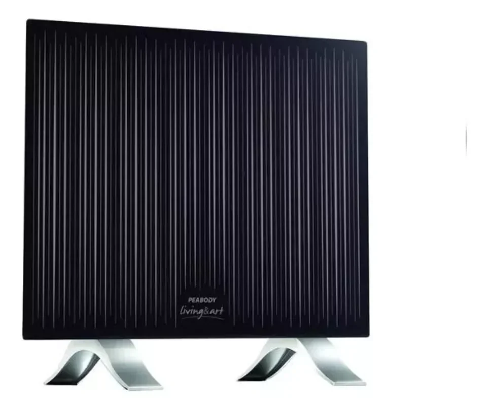 Vitroconvector Calefactor Eléctrico Peabody Pe-vc10rn 1000w Color Negro 2