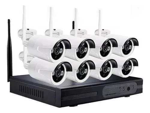 KIT DE 8 CAMARAS DE SEGURIDAD CON DVR