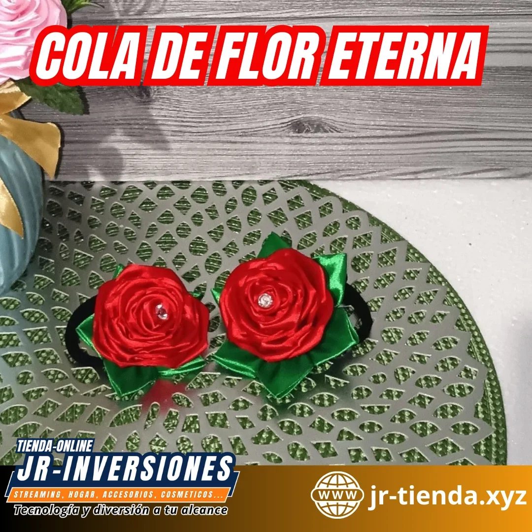 Cola de Rosa Eterna varios colores 