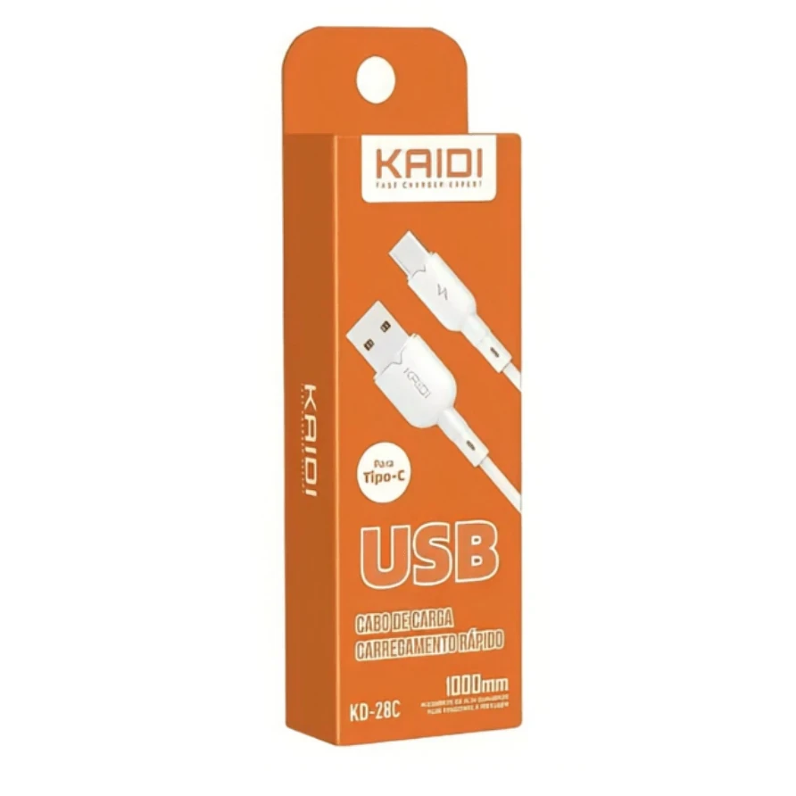 Cabo USB Tipo C Kaidi