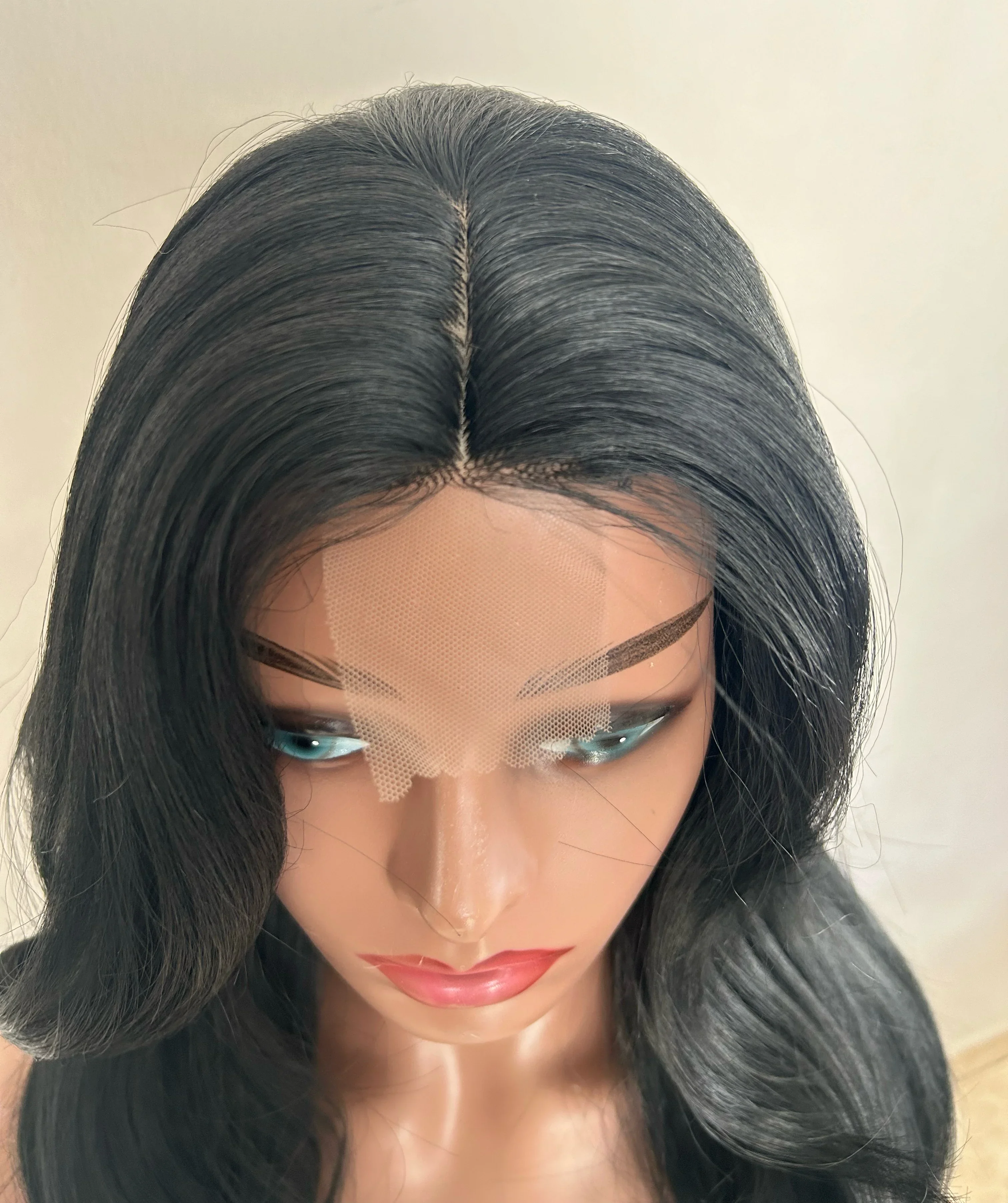 Peluca Semi Natural  24” 4