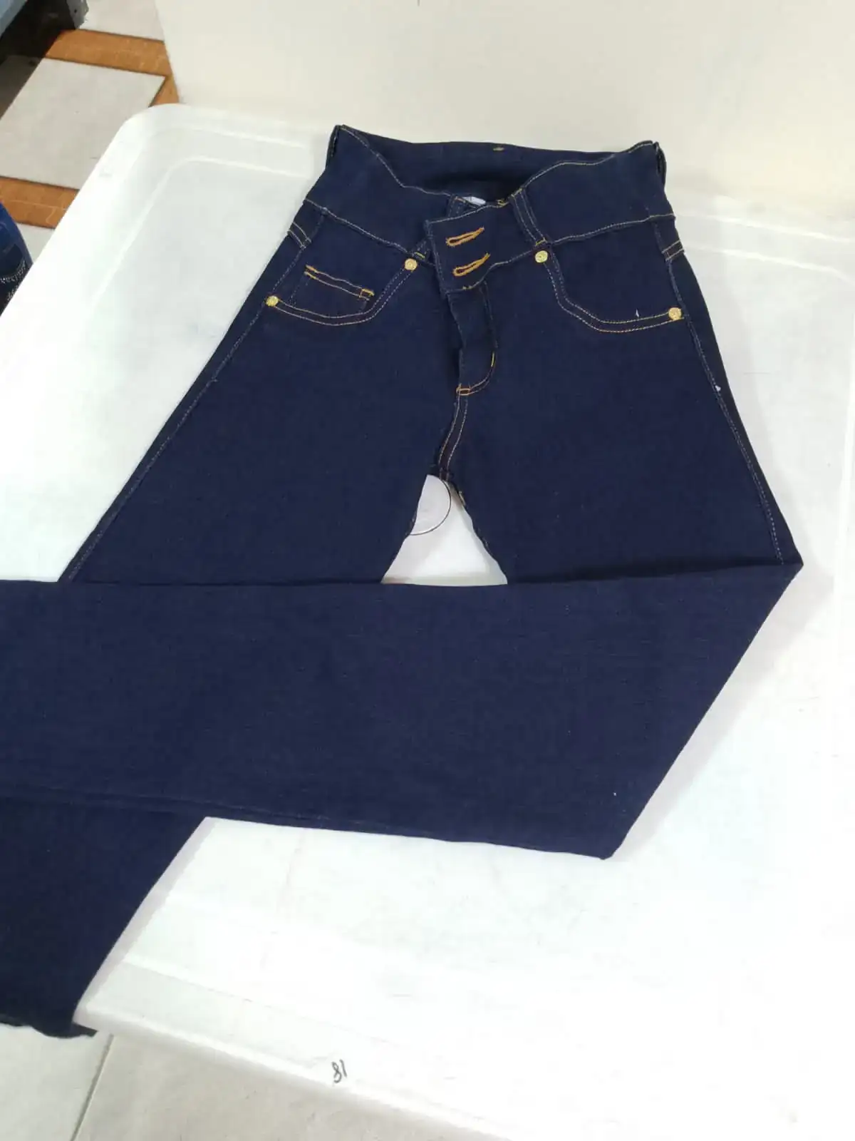 Pantalon dotacion dama tiro alto