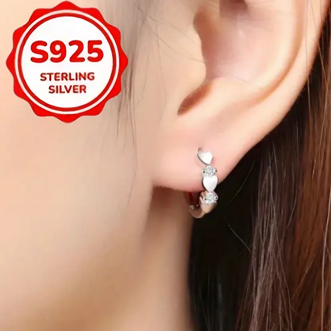 ARETES DE PLATA NIÑAS