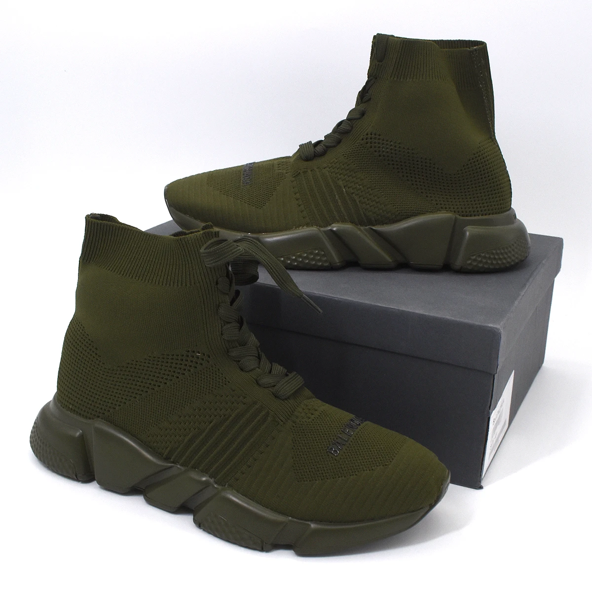 Balenciaga Speed Verde Militar 4