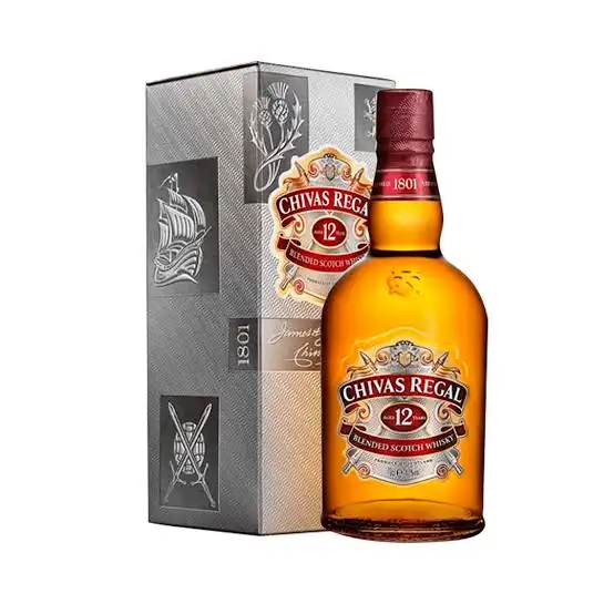 Whisky CHIVAS REGAL 12 Años Botella 700ml