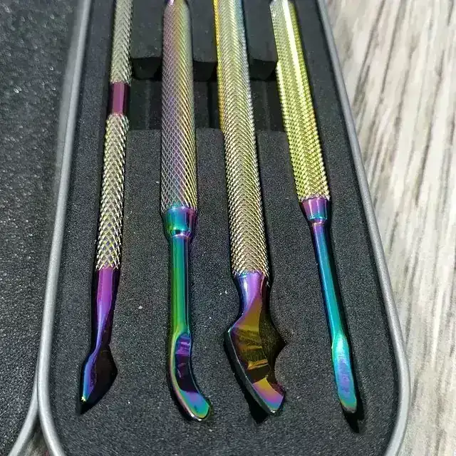 Set repujador tornasolado  2