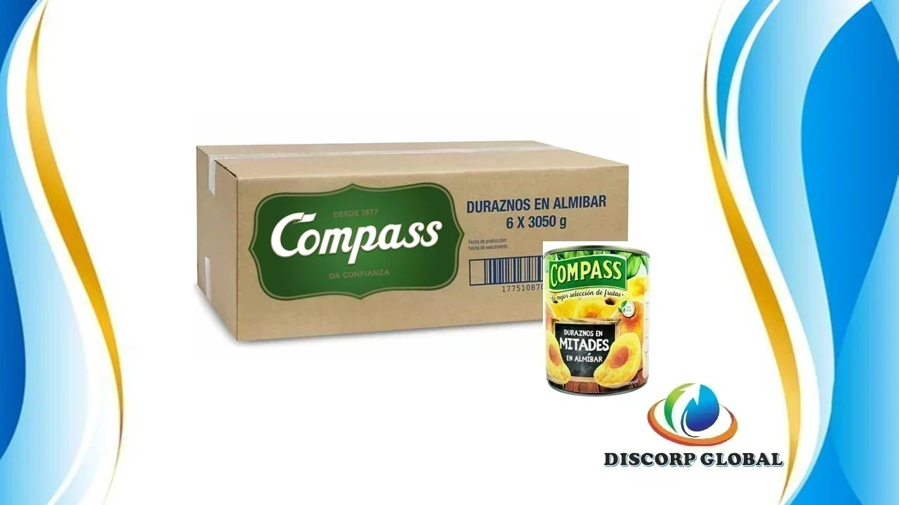COMPASS DURAZNO EN MITADES