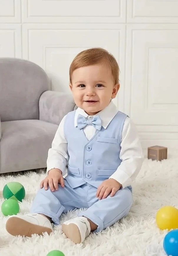 TRAJE ELEGANTE LARGO