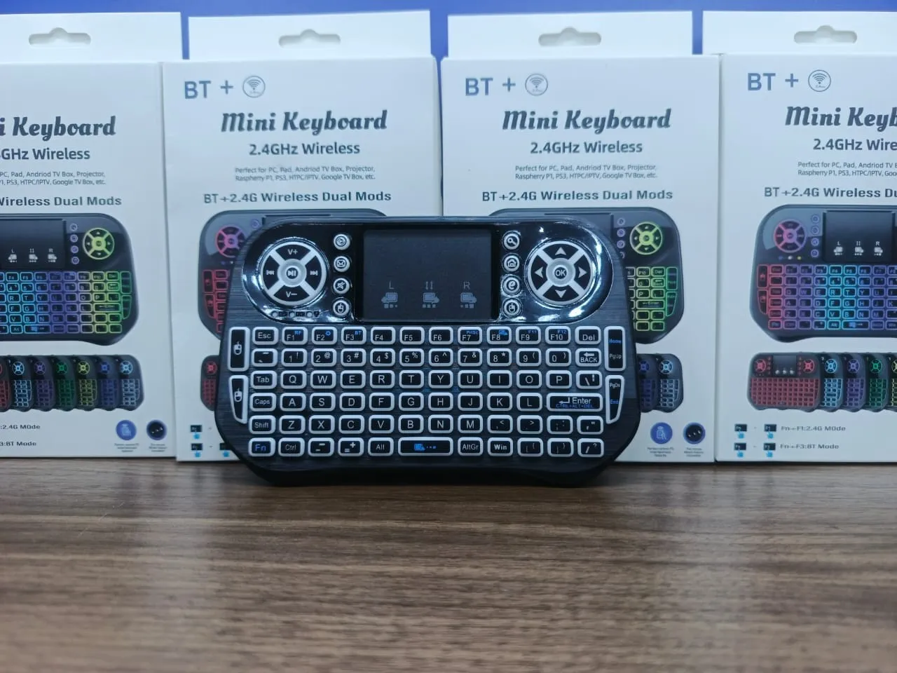 TECLADO MINI KEYBOARD DOBLE MODO RFB