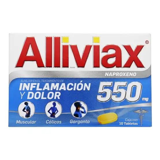Alliviax 500mg ( Naproxeno sódico)