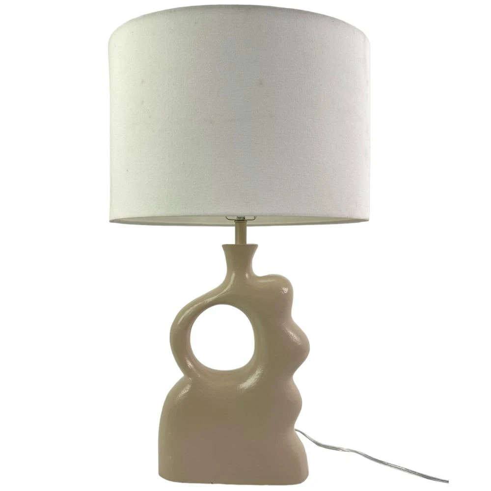 LAMPARA D/MESA  C/LUZ 40.5X30.