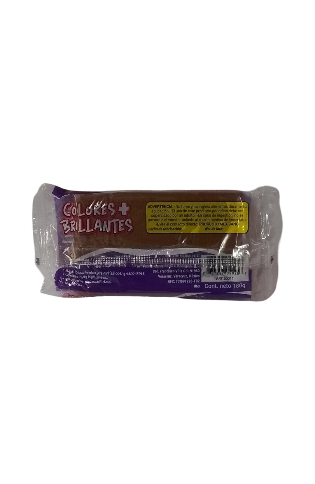 plastilina barra  cafe de 180g 2