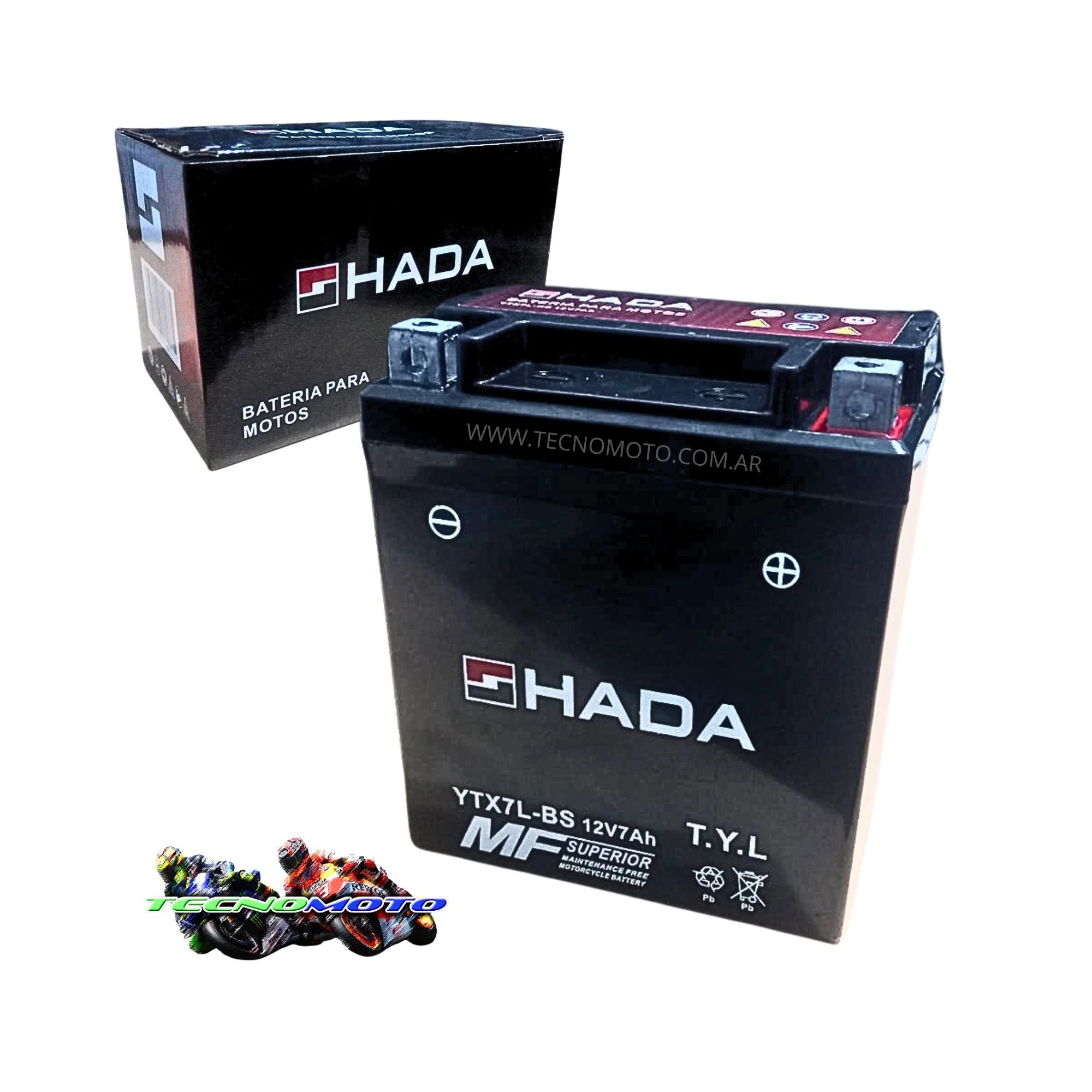 BATERIA GEL YTX 7L-BS (- / +) (112-128-68)-50021