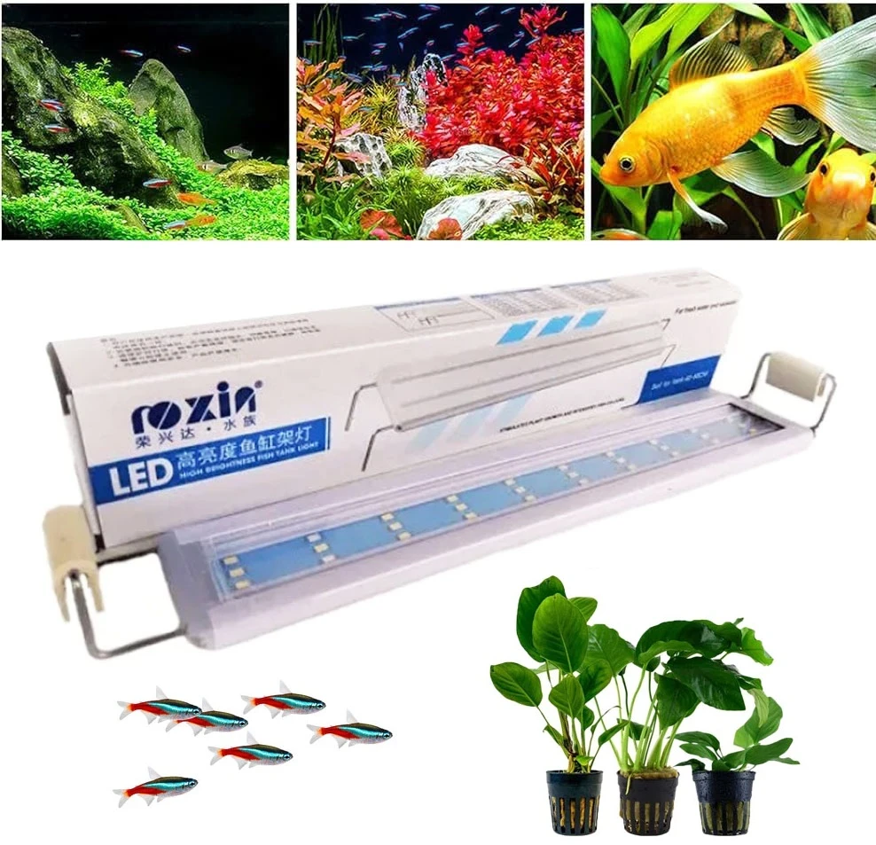 Lampara 60-70cm Acuario Plantado Gx-s600 24w 