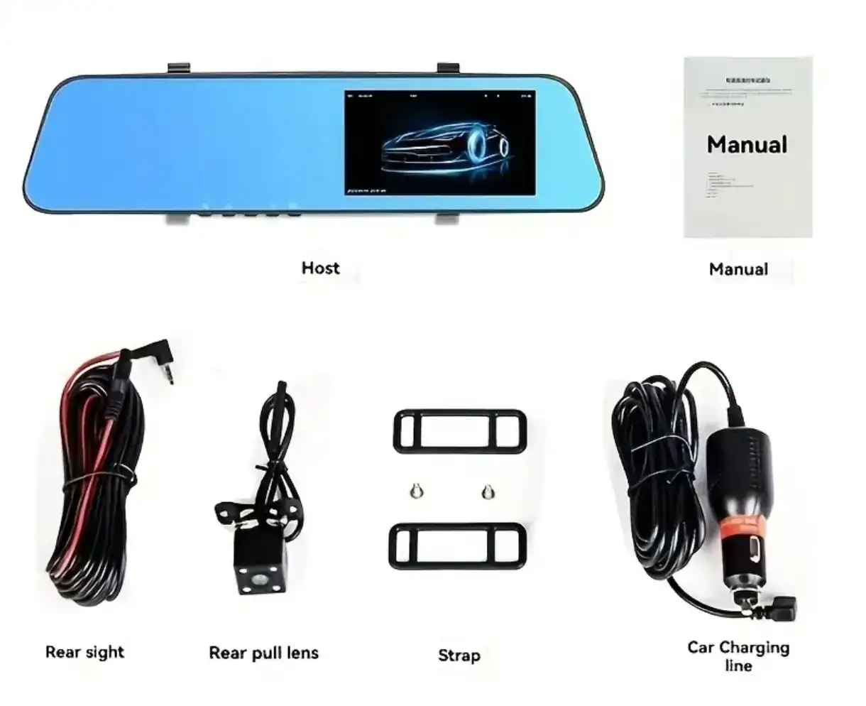 RETROVISOR DOBLE CAMARA