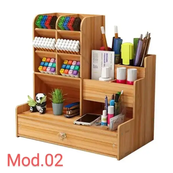 Organizador Multifuncional De Madera  3