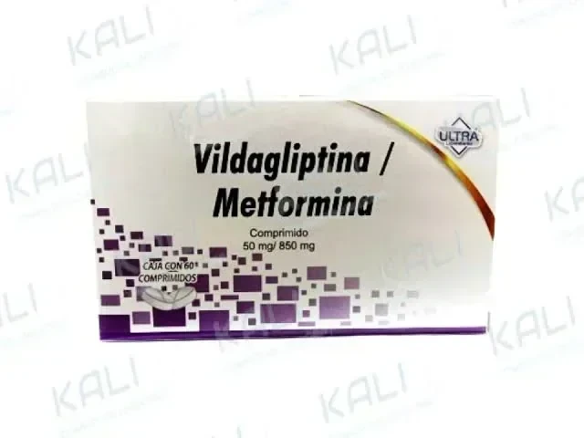 Vildagliptina / Metformina 50/850mg 30 comp