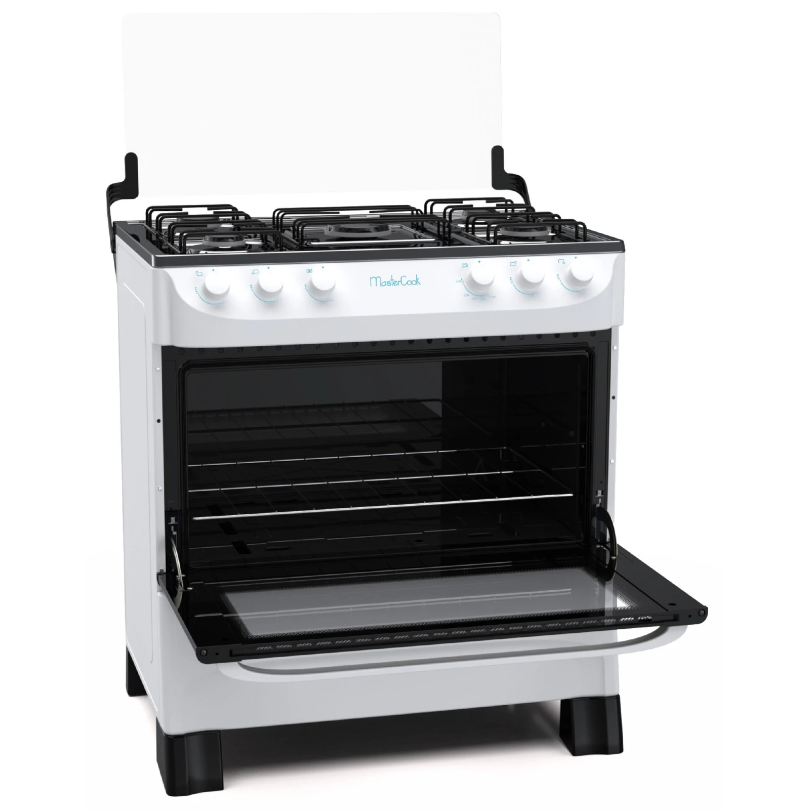 Cocina a Gas 5 Hornallas 75x55 TEM 4
