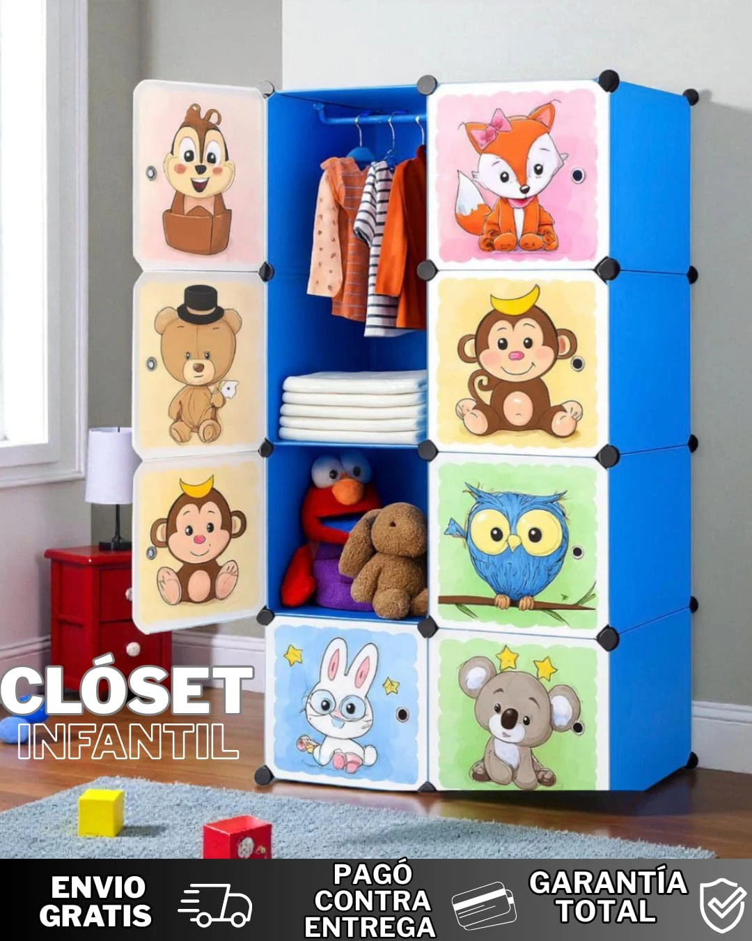CLÓSET ARMABLE INFANTIL 