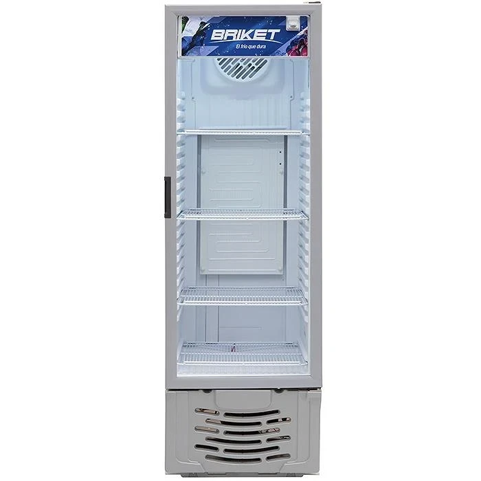 Heladera Exhibidora Briket Master 3000 315lts Blanco