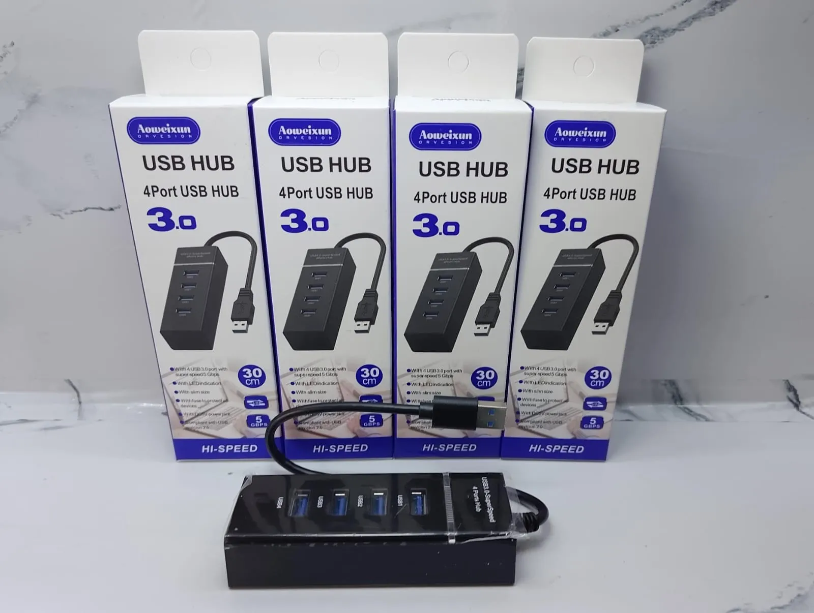 Adapatador USB HUB 4 puertos 3.0 sn-1349