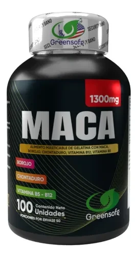 MACA + BOROJÒ + CHONTADURO + GUARANÁ