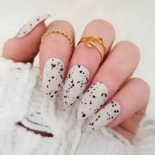 Gel polish efecto codorniz 2