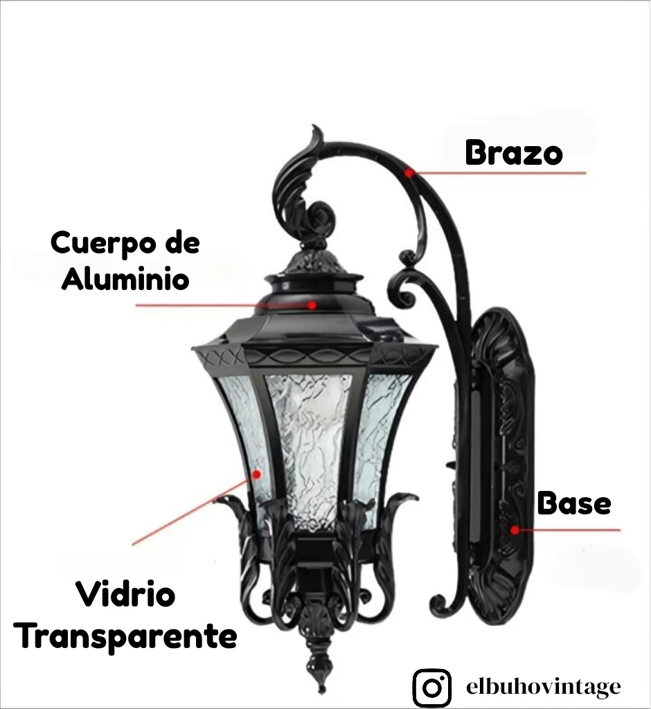 Farola Led Tipo Catedral  3