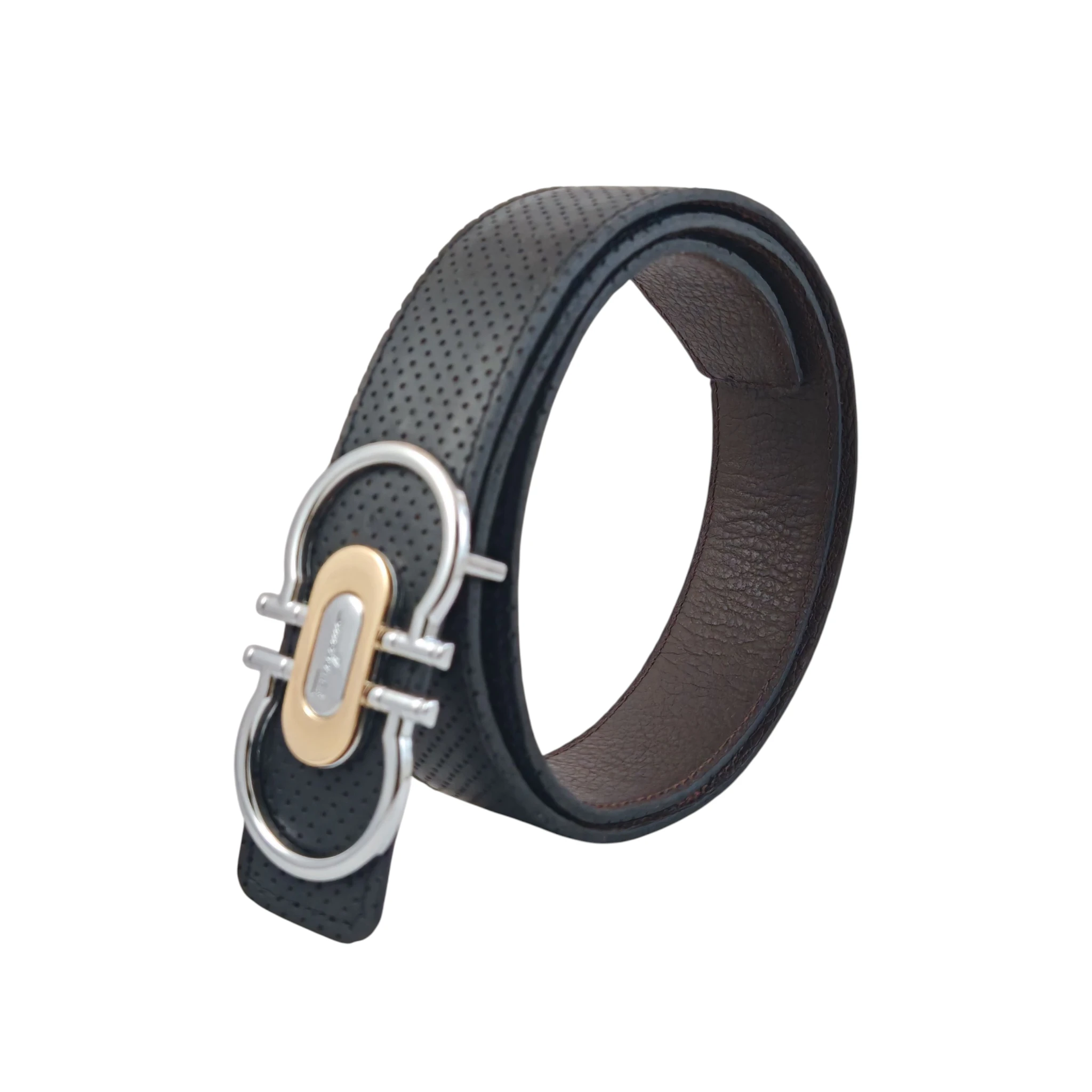 Ferragamo Negro y cafe