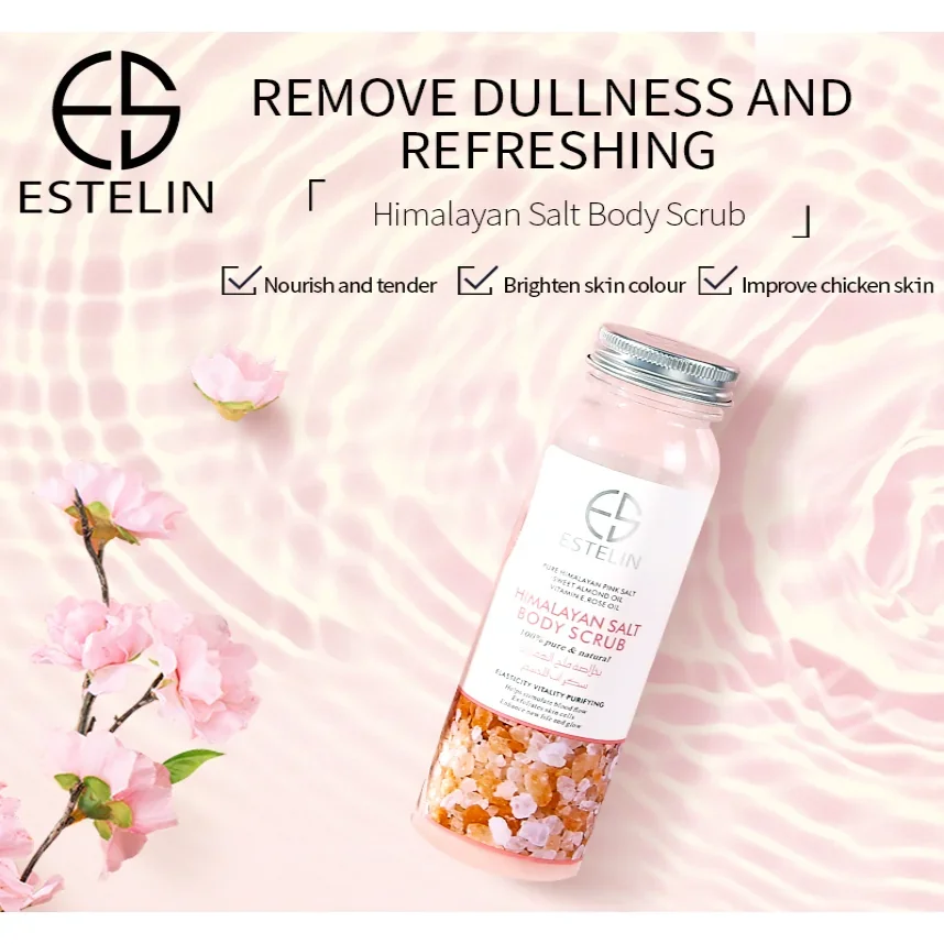 EXFOLIANTE CORPORAL DE SAL DEL HIMALAYA ESTELIN Dr Rashel 4