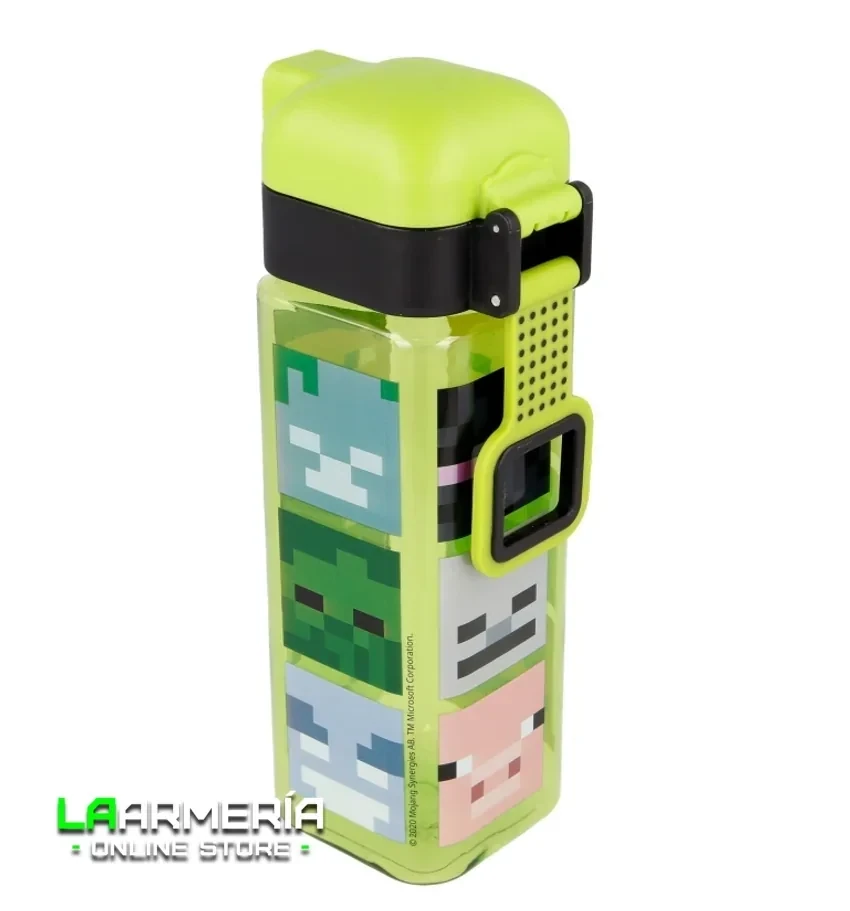 Botella robot  550 ml Minecraft 3